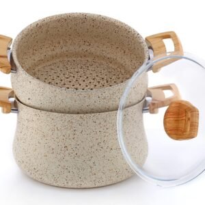 (متوفر باللون الاسود)طاجين الغرانيت بسعة 6لتر