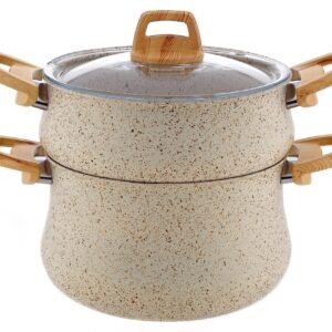 (متوفر باللون الاسود)طاجين الغرانيت بسعة 8لتر