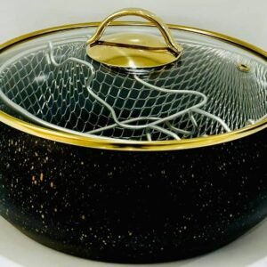 طاجين الغرانيت الأسود بشباك داخلي