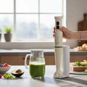 ( أبيض و اسود)ب 450 واطLOMENOXخلاط اليدوي