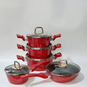 طقم قدور الطهي غير لاصقة