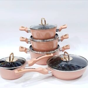 طقم قدور الطهي غير لاصقة