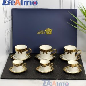 طقم فناجين فاخر 24 قطعة