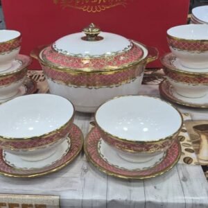 طقم المائدة الفاخر المصنوع من البورسلان