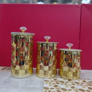 طقم العلب الأسطوانية المزخرفة