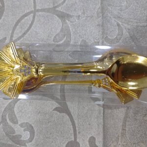 (قطع 6)الملاعق الذهبية الفاخرة