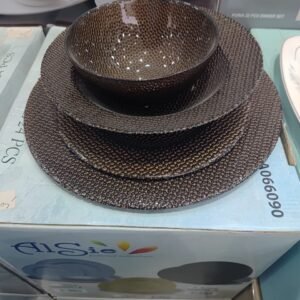 طقم السفرة البني 24قطعة