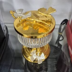 علبة سكر زجاجية