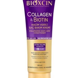 "BIOXCIN Collagen & Biotin – كثافة وقوة لشعر ينبض بالحيوية"